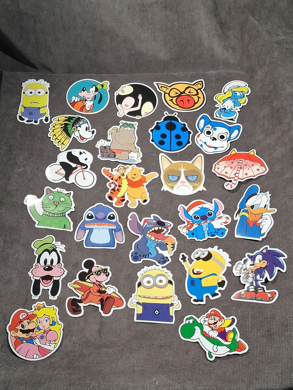 2/$5 Bellśche Random Miscellaneous 25 Pack of Stickers NEW SEALED (4G)